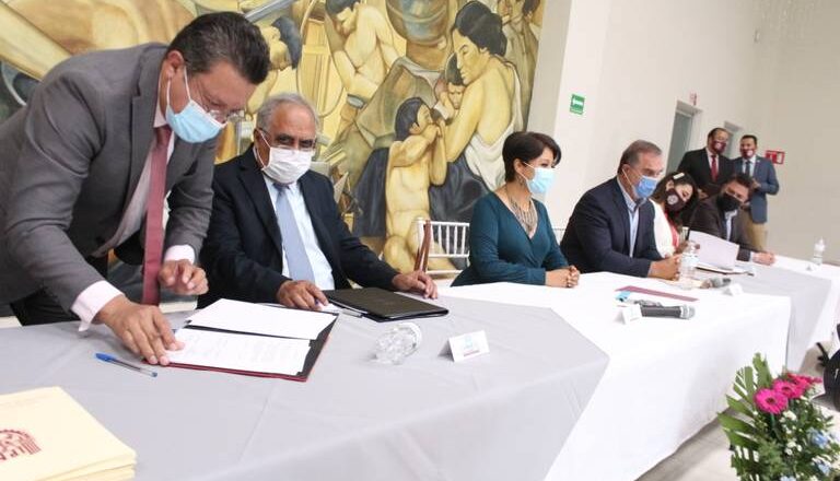 Firma FICA UJED convenio con el colegio de profesionales en ingeniería civil
